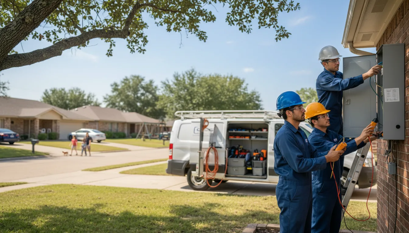 Certified electrician providing emergency electrical services in Vernon, MI